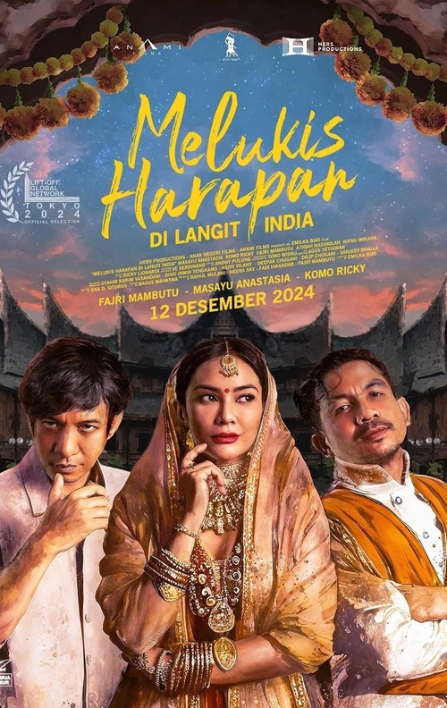 Melukis Harapan di Langit India